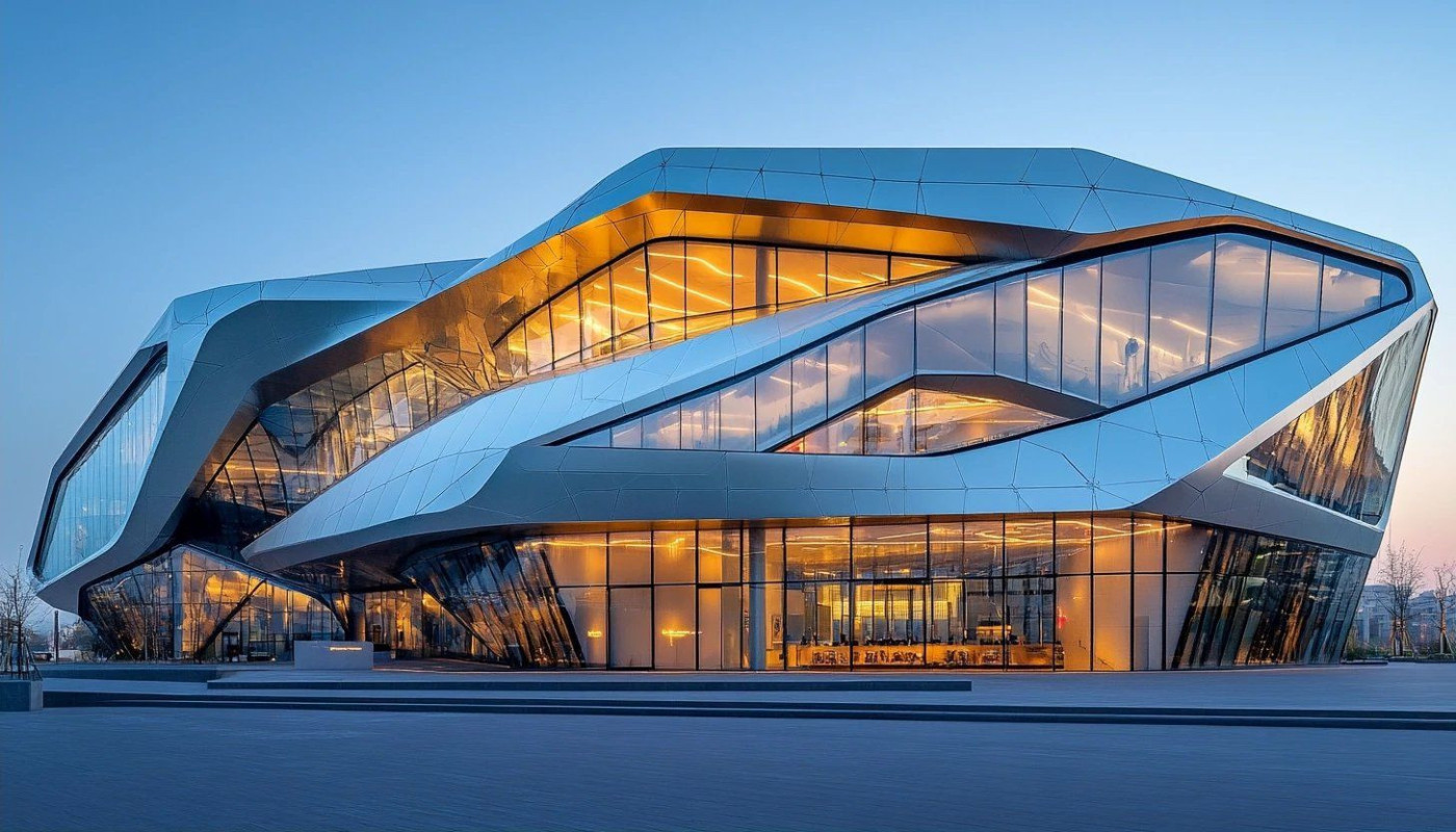 Exploration architecturale : découvrez un centre d'art et de congrès unique